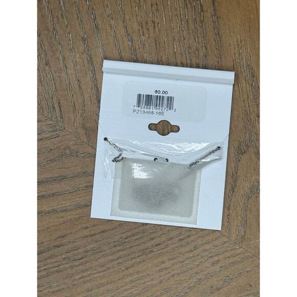 Giani Bernini Sterling Silver Cubic Zirconia Drop Necklace - Picture 6 of 6